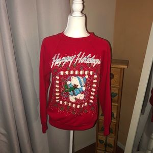 1980s women’s Christmas sweater